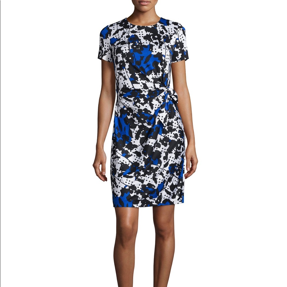DVF Zoe Silk Polka Dot Dress - Size 2